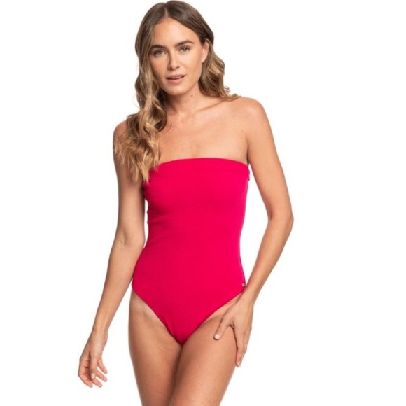 Roxy Other - Roxy Casual Mood Ribbed One Piece Swimsuit Sz Sm